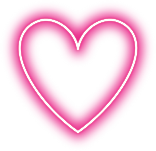 Pink Neon Heart